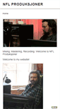 Mobile Screenshot of nflproduksjoner.com